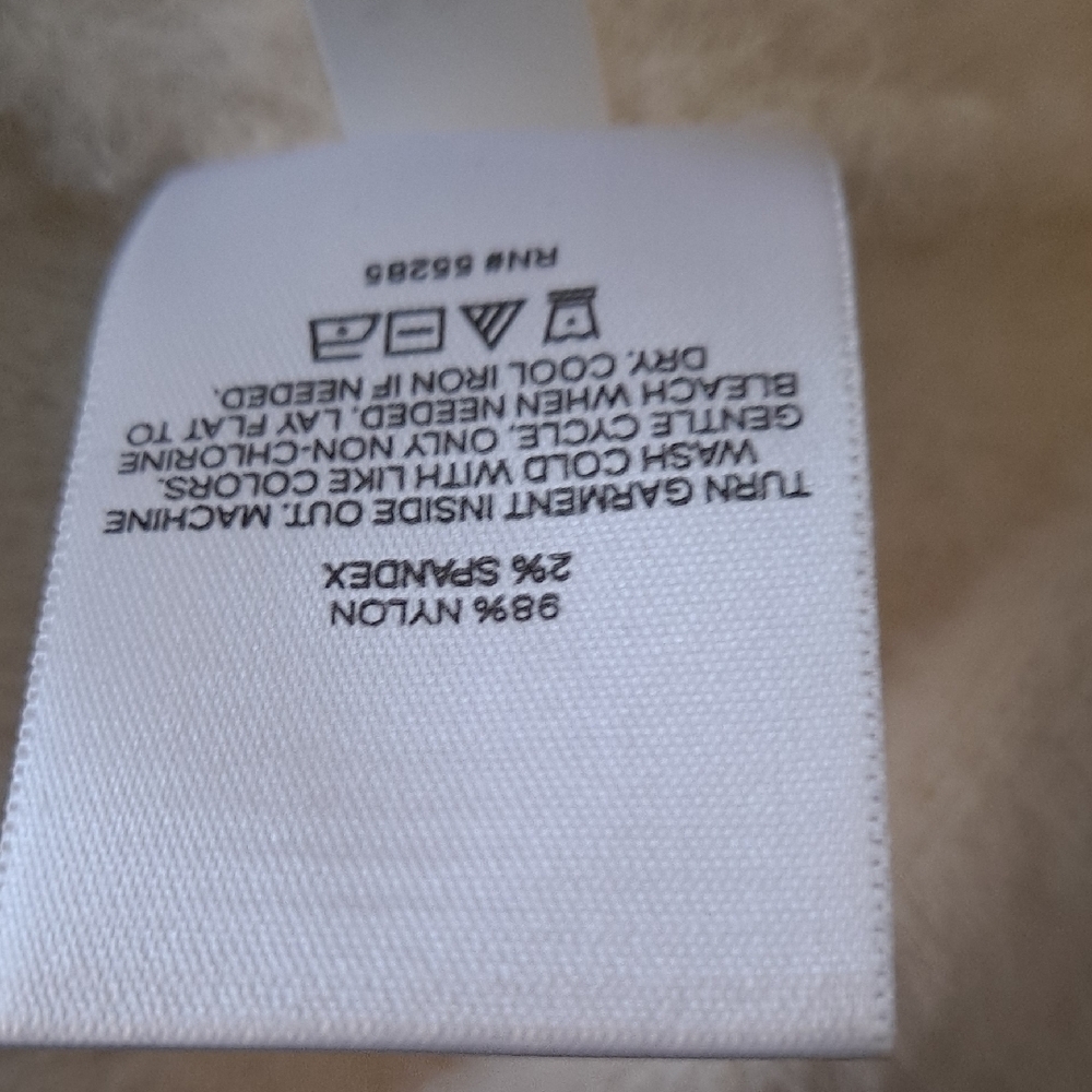 Express Cream Open-Front Cardigan - Picture 4 of 10